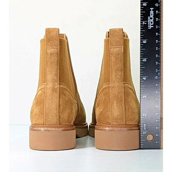 Vince Women's Rue Tan Suede Chelsea Lug Boots Size 6.5 M (MSRP $395) - Picture 8 of 11